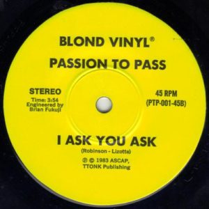 Passion to Pass - Dirty Tricks record side B