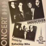 Undercover, Sincerely Paul, and The Prayer Chain concert flier