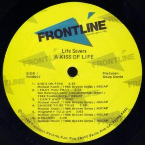 Lifesavers - Kiss of Life (vinyl side 1)