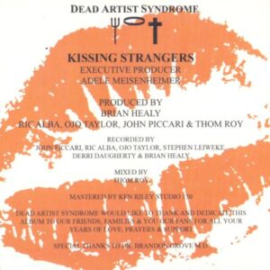 Dead Artist Syndrome - Kissing Strangers cover 3